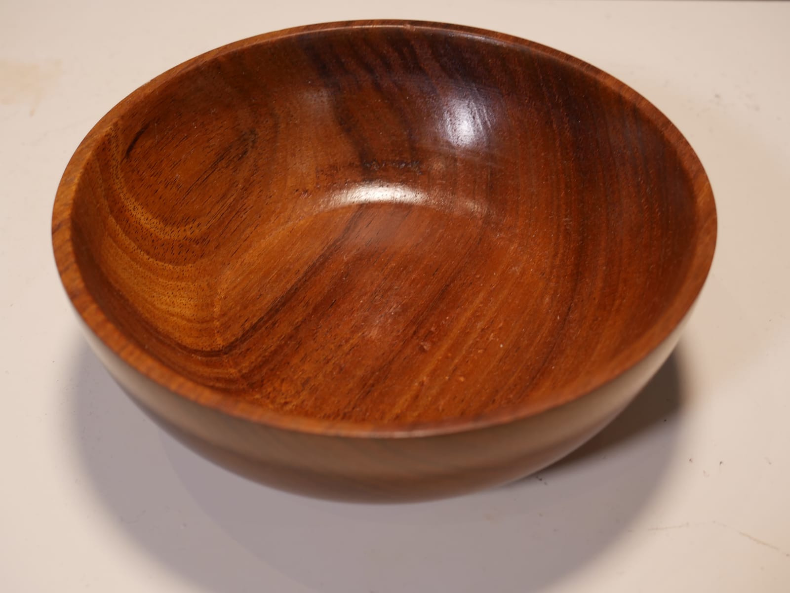 Turned Blackwood bowl