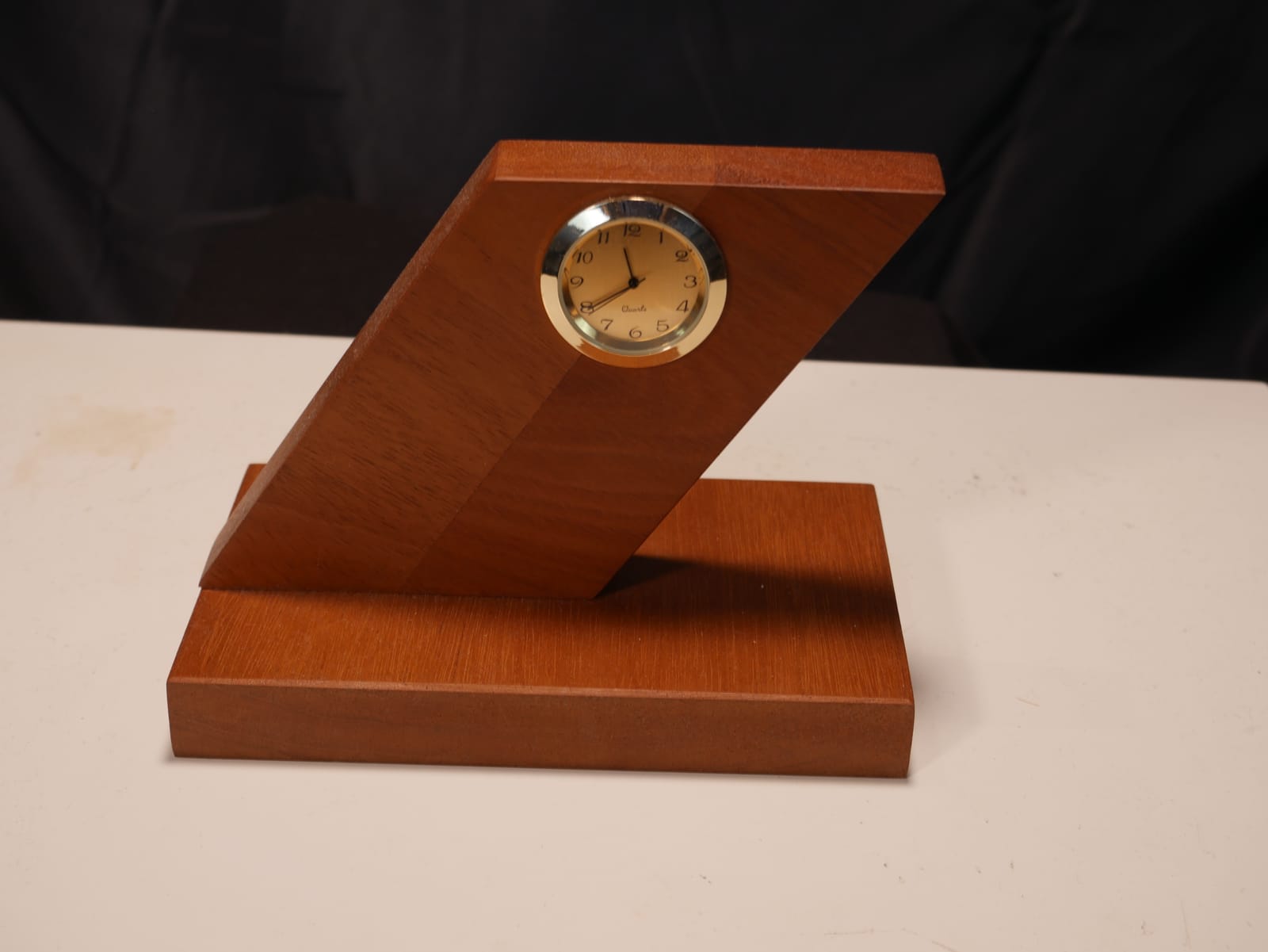 Fiji Mahogany and Jarrah clock