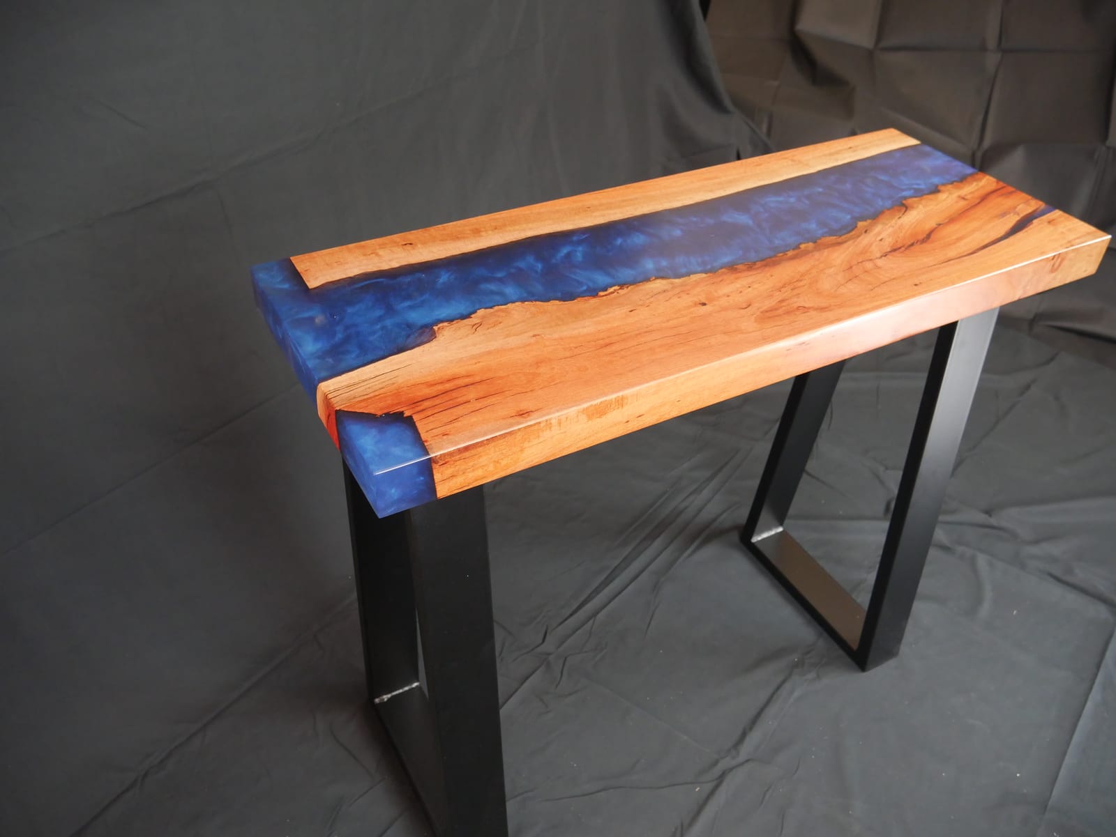 Handcrafted resin table by LAMwood Creations