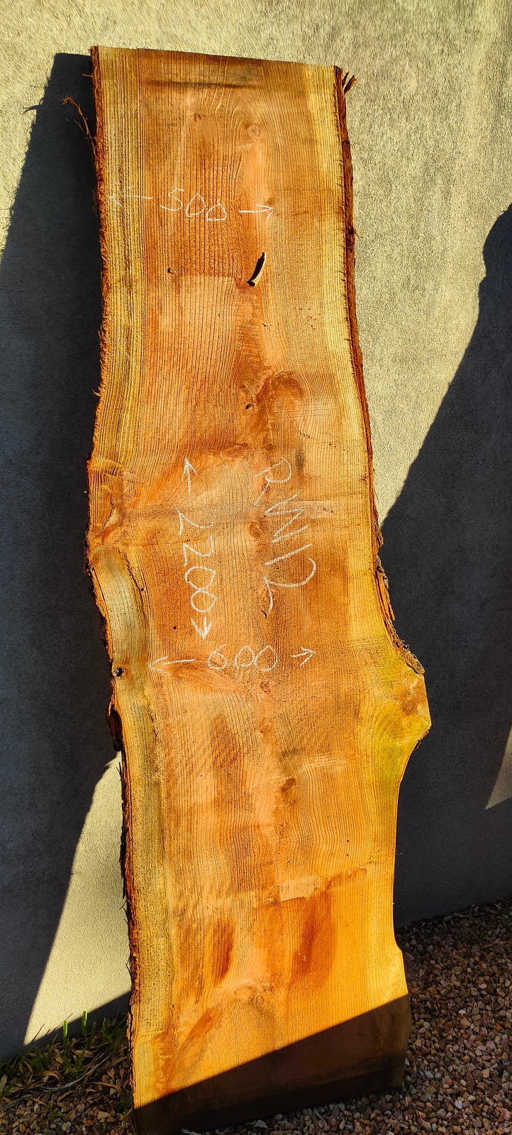 Redwood timber slab RW12